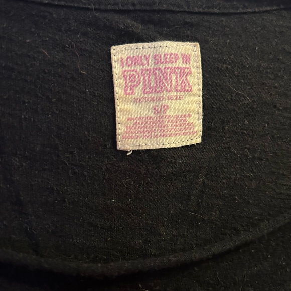 Y2K I only sleep In Pink sleep shirt rhinestones it’s past my bedtime - Picture 8 of 8